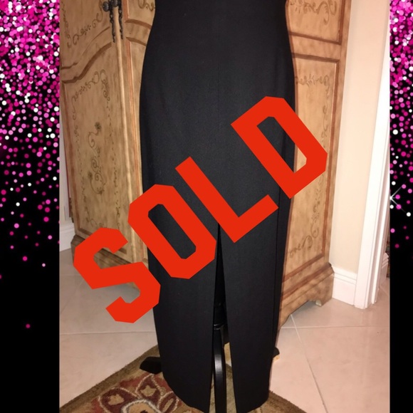 Express International Dresses & Skirts - 📌FINAL! Black maxi (pencil) skirt  Size 13/14
